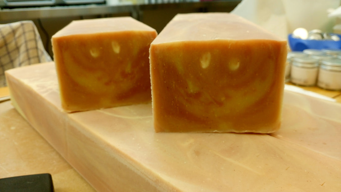 Our soap is happy, we hope it will make you happy too...