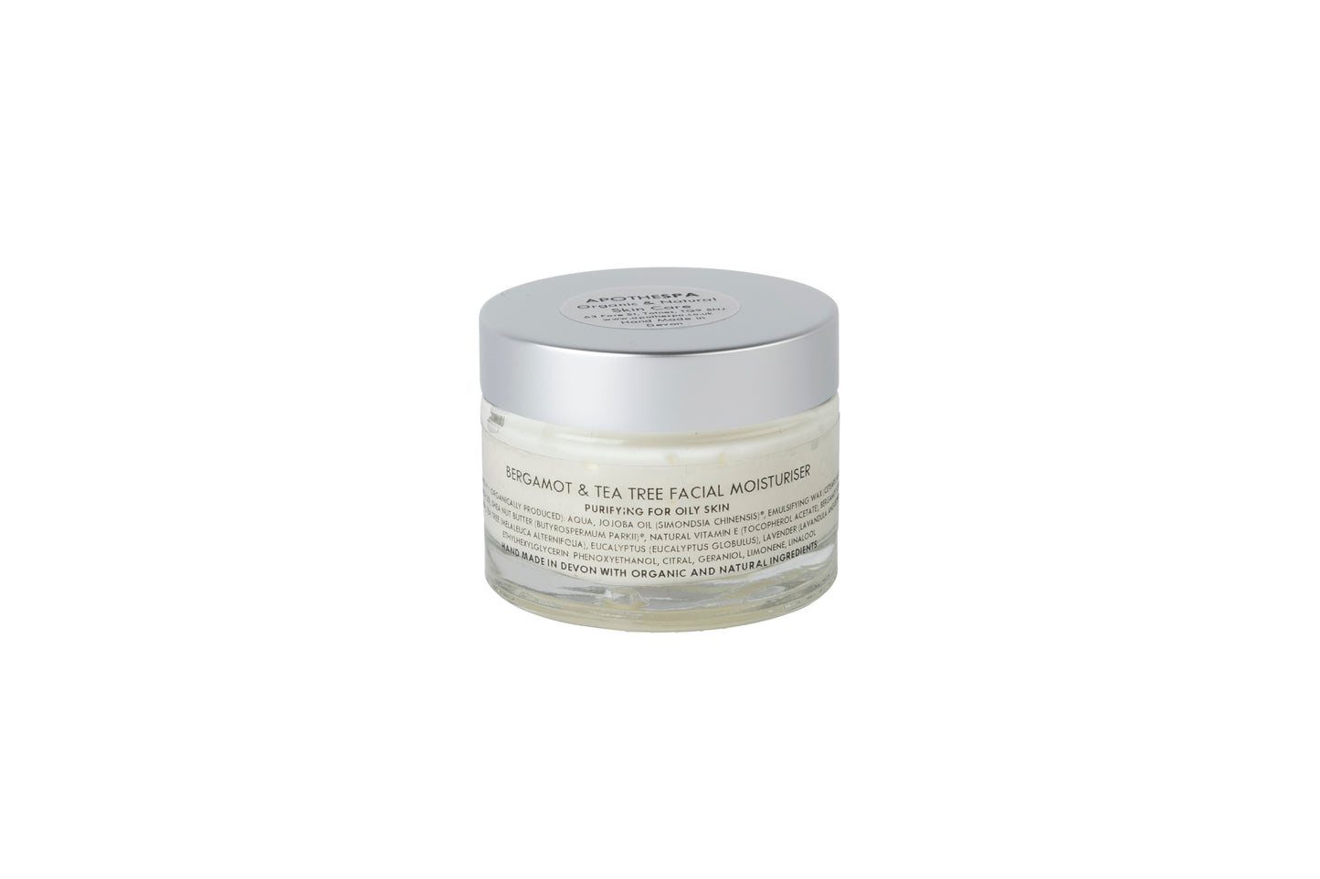 Bergamot & Tea Tree Face Moisturiser