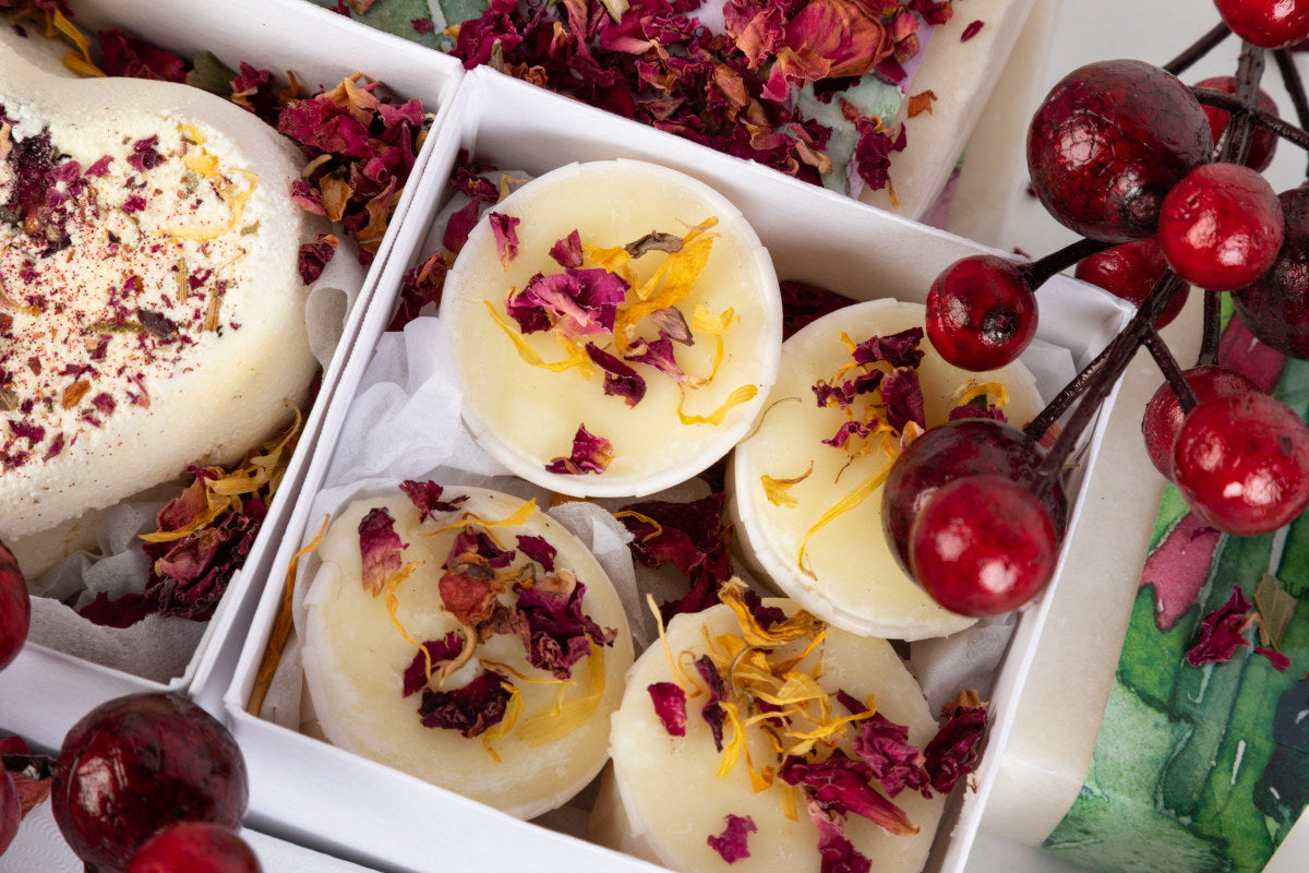 Organic Lemon Sherbet Shea & Mango Butter Bath Melts