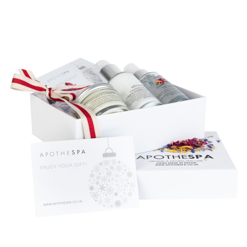 Chamomile & Calendula Facial Gift Box (sensitive skin)