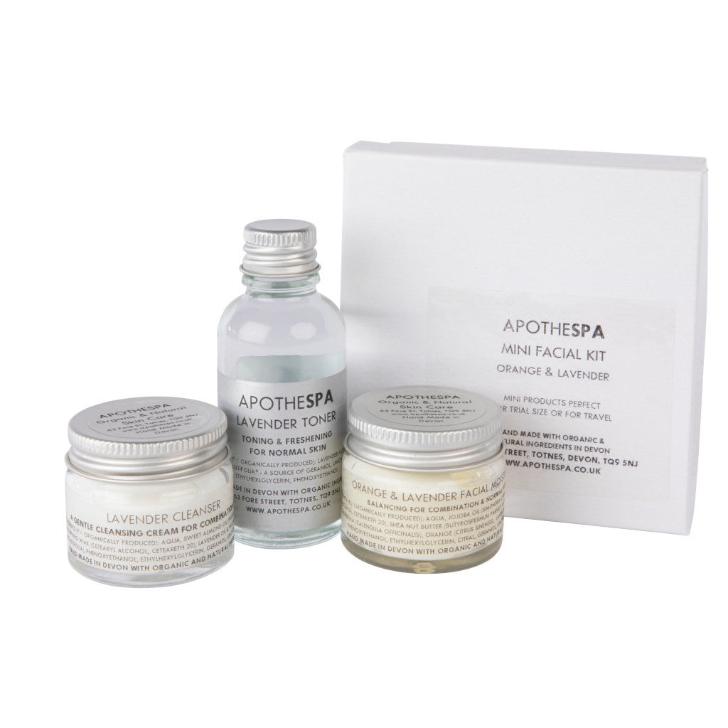 Orange & Lavender Mini Facial Kit