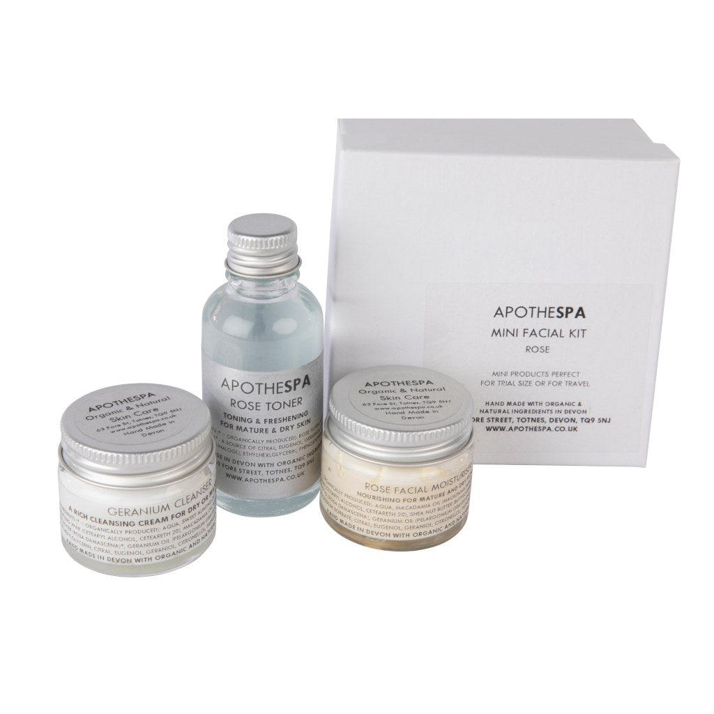Rose & Geranium Mini Facial Kit