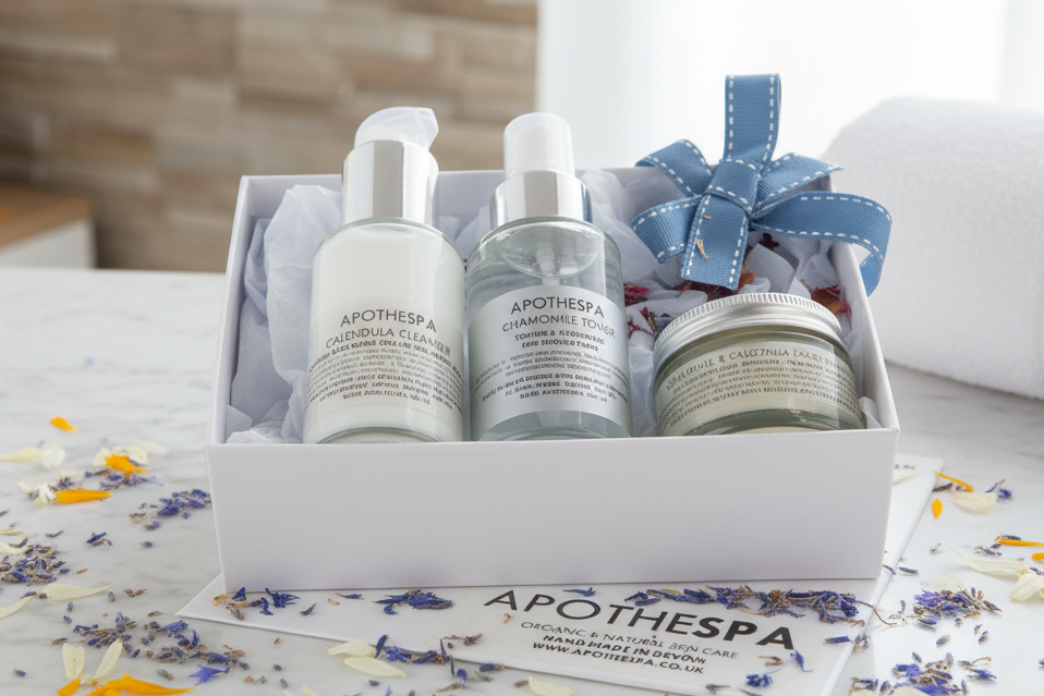 Hemp, Chamomile & Calendula Facial Gift Box (dry or sensitive skins)