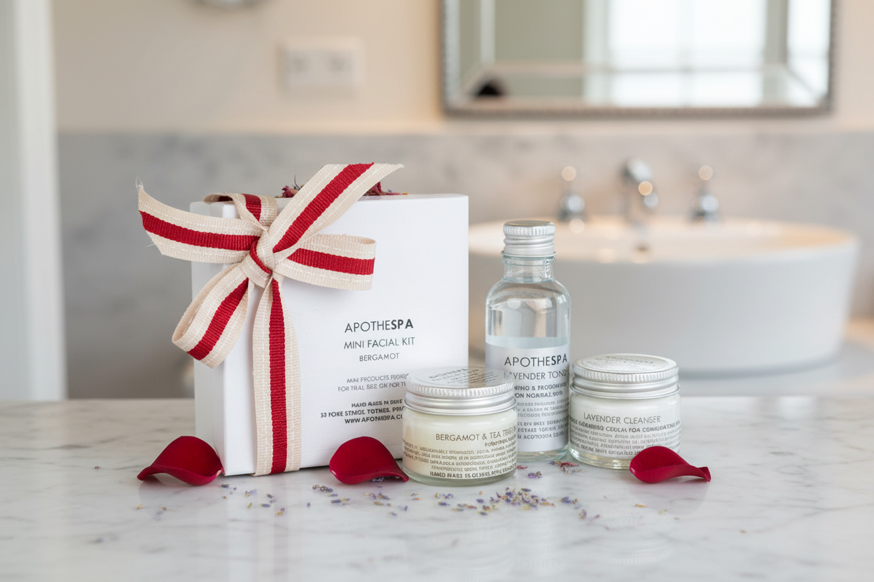 Bergamot, Tea Tree & Lavender Mini Facial Kit