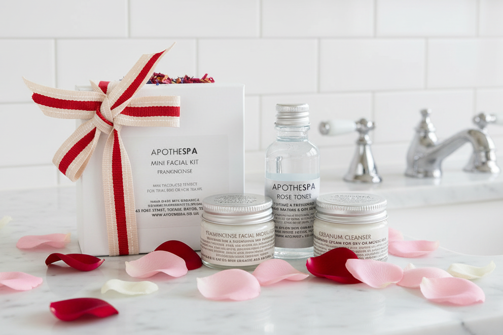 Frankincense, Geranium & Rose Mini Facial Kit