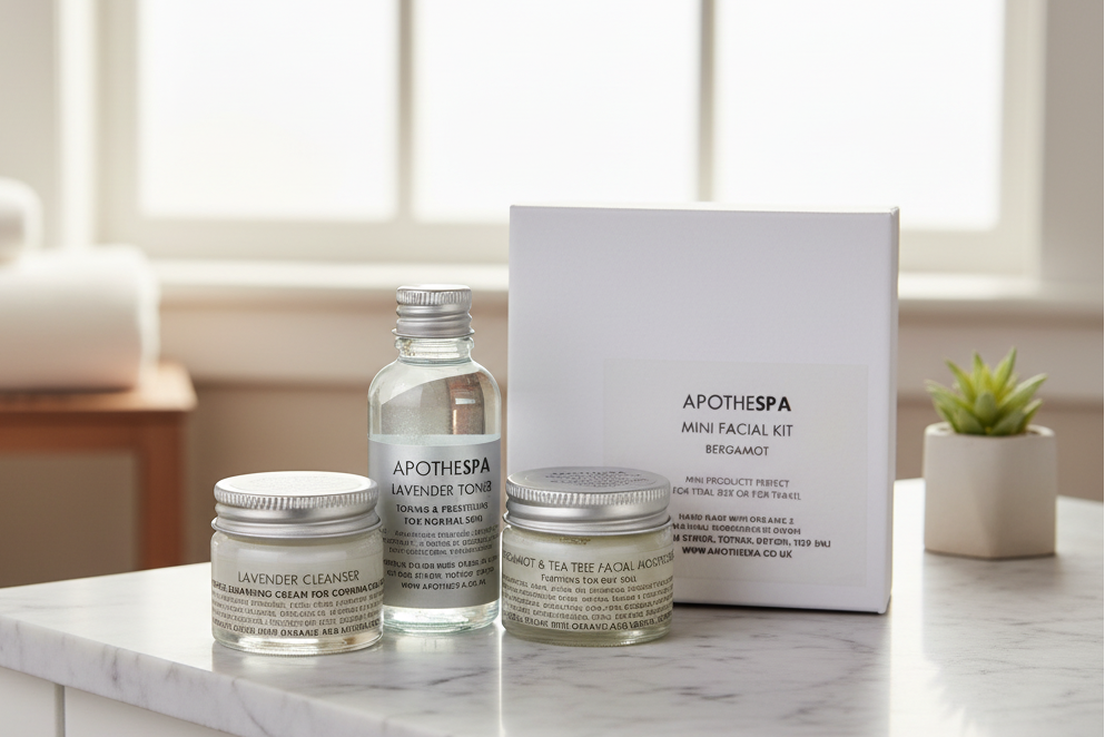 Bergamot, Tea Tree & Lavender Mini Facial Kit