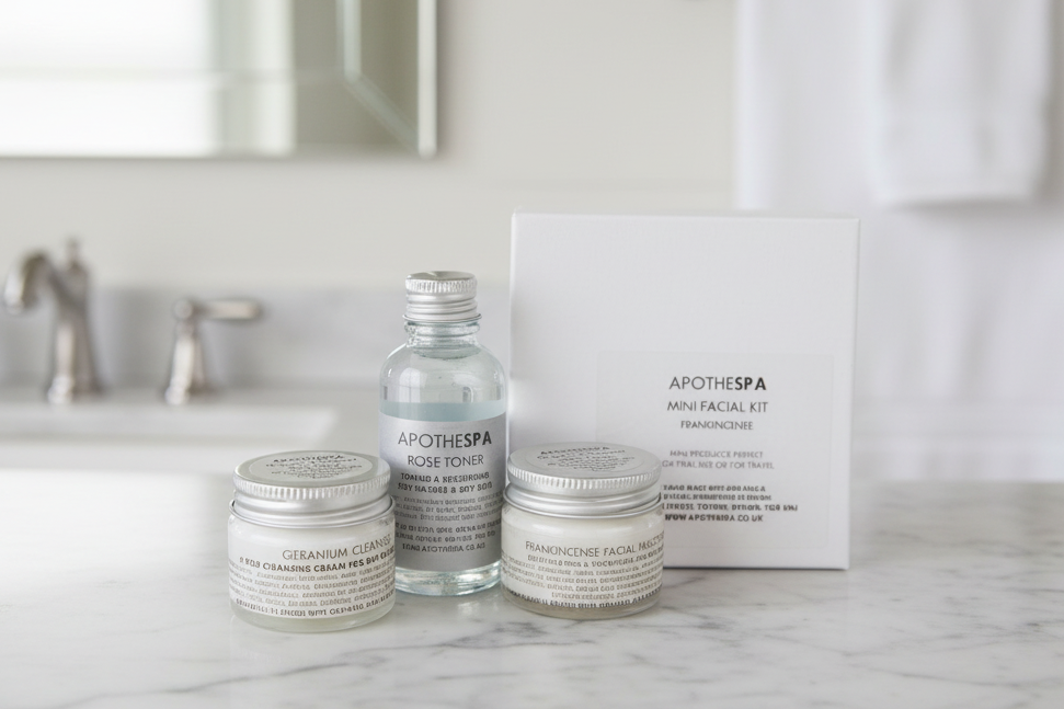 Frankincense, Geranium & Rose Mini Facial Kit