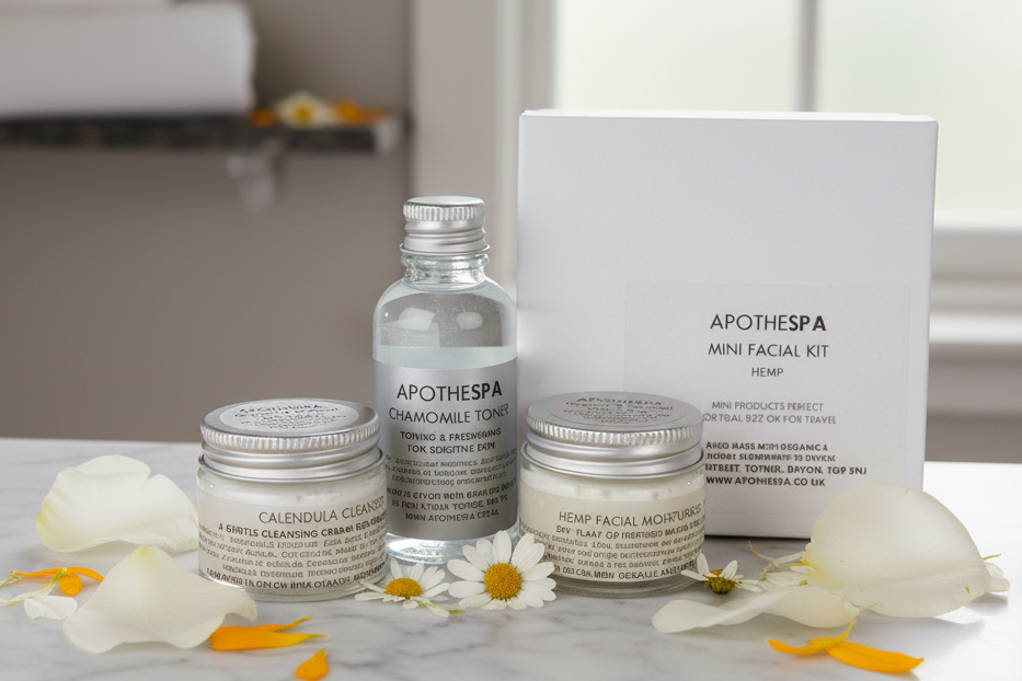 Hemp, Calendula & Chamomile Mini Facial Kit