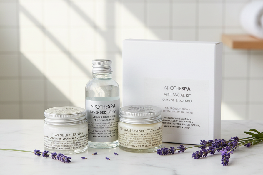 Orange & Lavender Mini Facial Kit