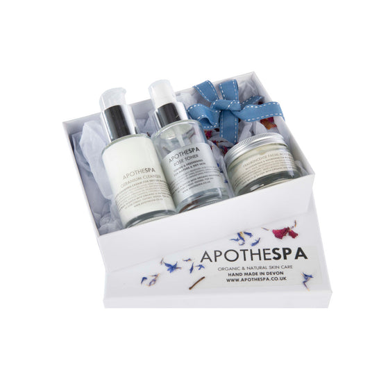 Rose & Geranium Facial Gift Box (most skin types)