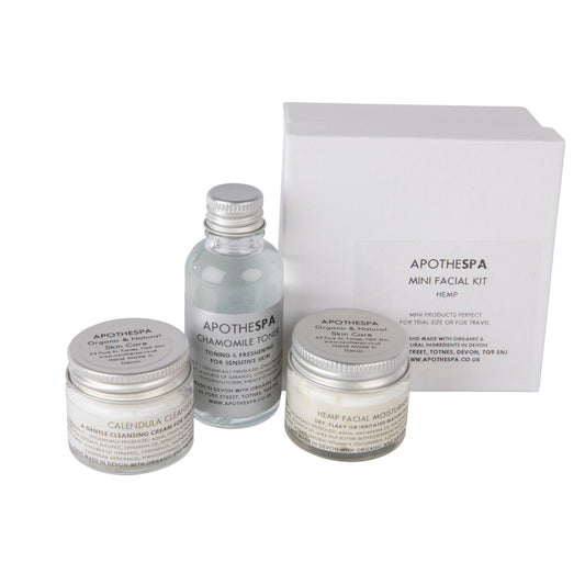 Hemp, Calendula & Chamomile Mini Facial Kit